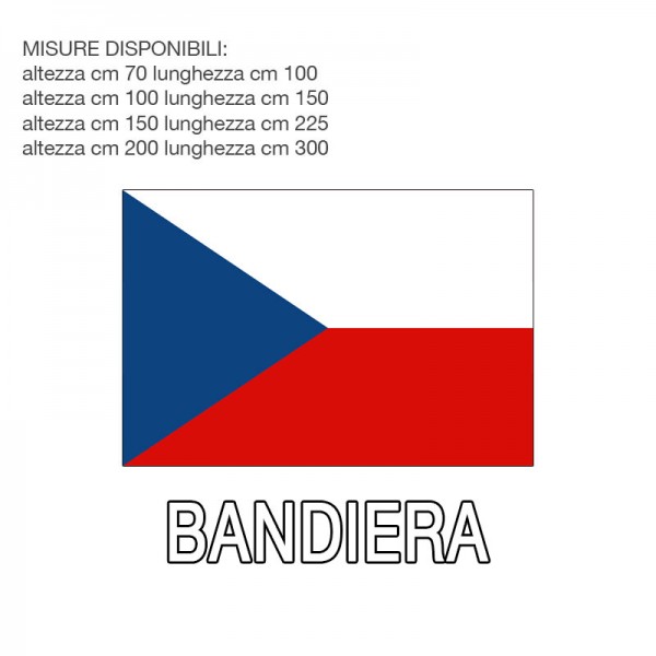 Bandiera Repubblica Ceca